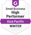 Small Business High Performer Asia Pacific Winter